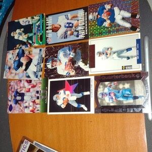 Troy Aikman FB CARD LOT